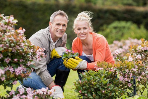 Emergency preparedness during landscaping and rubbish removal work